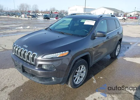 2015 Jeep Cherokee Latitude из США, поврежденный, VIN 1C4PJMCB2FW601044